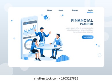 Filling Tax Documents For Calculation. Characters Preparing Graph Charts. Accounting Concept On A Cartoon Vector Illustration.