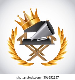 film award design, vector illustration eps10 graphic 