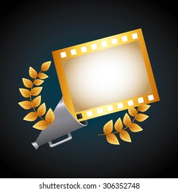 film award design, vector illustration eps10 graphic 