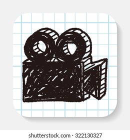 film camera doodle