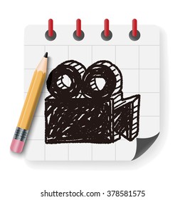 film camera doodle