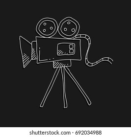 Film camera doodle