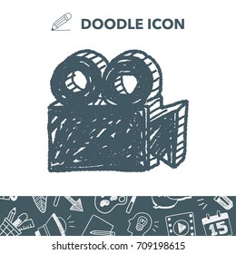 film camera doodle