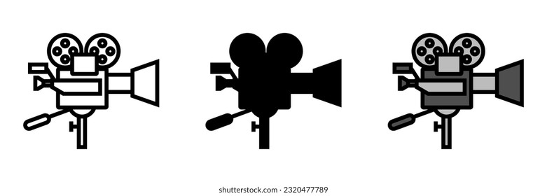 Film Camera Icon, an icon representing a classic film camera, symbolizing photography, vintage aesthetics, and the art of capturing moments on film.