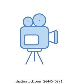Film Camera Icon vector stock illustration