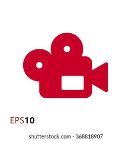 Film camera icon for web