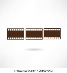 film from the camera illustration
