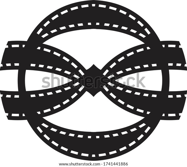 film camera logo. Movie
camera logo