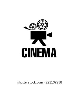 film camera vector design template