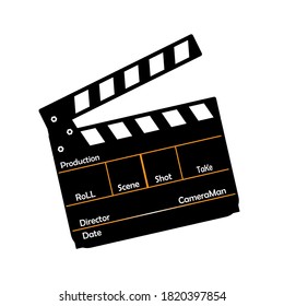 film card board icon. vector illustration, with color background