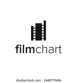 Film Chart Logo Template Design