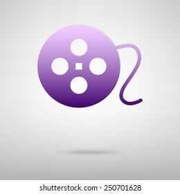 film circular icon 