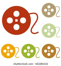 Film circular sign