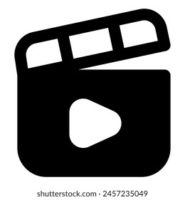 Film Clapper icon for web, app, infographic, etc