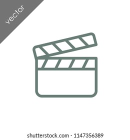 film clapperboard icon