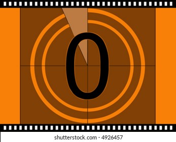 Film Countdown at No 0 Zero