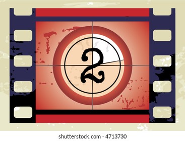 film countdown (vector)