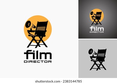 "Film Director Logo Design" is a visually appealing asset that creates a logo for a film director, suitable for branding, websites, business cards, and social media profiles.