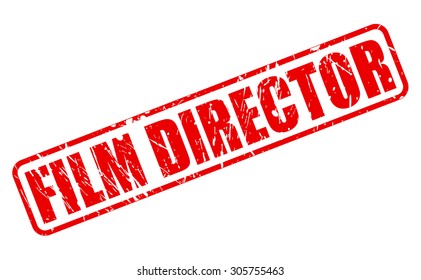 Film Director red stamp text on white