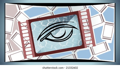 Film with eye	