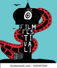 Film Festival Poster Design Of The City