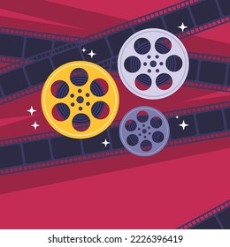 Film  festival social media post .    