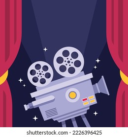Film  festival social media post .    