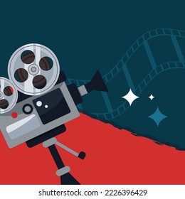 Film  festival social media post .    