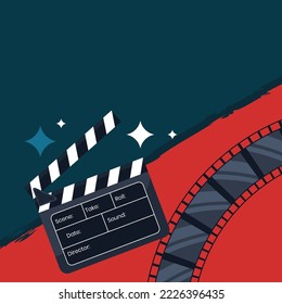 Film  festival social media post .    