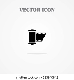 Film flat icon