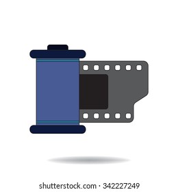Film flat icon