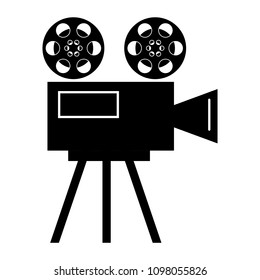  film frame film roll symbol vector illustration