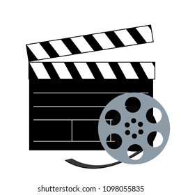  film frame film roll symbol vector illustration