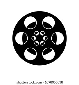  film frame film roll symbol vector illustration