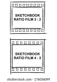 Film frame : vector eps10