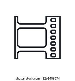 film frame vector icon