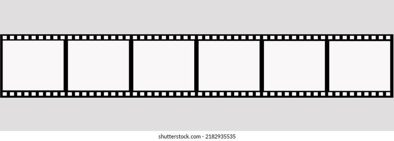 Film Horizontal Insert Photo Frames, Backgrounds.