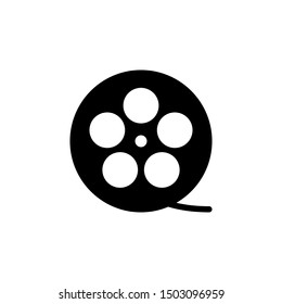 Film icon. Cinema isolated symbol