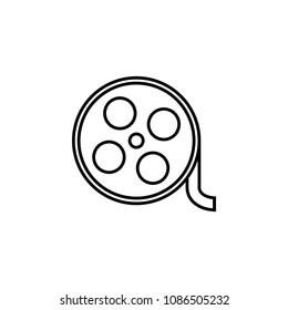 film icon. Element of media and news for mobile concept and web apps. Detailed film icon can be used for web and mobile. Premium icon on white background