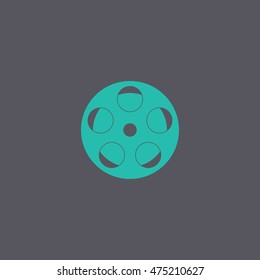 film icon. Flat design style eps 10