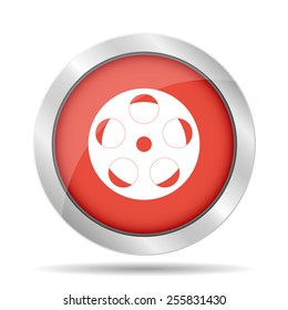 film icon. Flat vector illustrator Eps 10
