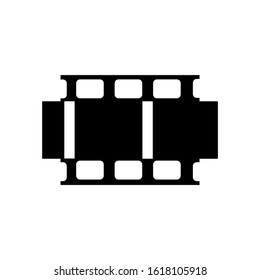 film  icon isolated sign symbol vector illustration - high quality black style vector icons
