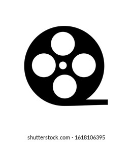 film  icon isolated sign symbol vector illustration - high quality black style vector icons
