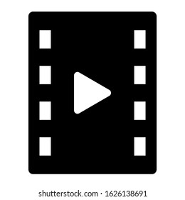 film icon or logo isolated sign symbol vector illustration - high quality black style vector icons
