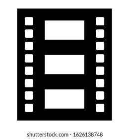 film icon or logo isolated sign symbol vector illustration - high quality black style vector icons
