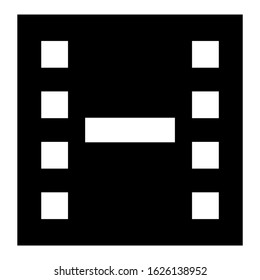 film icon or logo isolated sign symbol vector illustration - high quality black style vector icons
