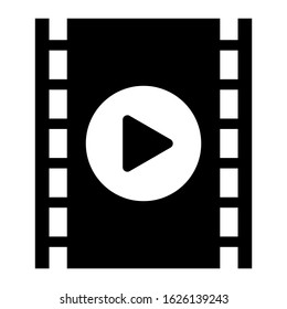 film icon or logo isolated sign symbol vector illustration - high quality black style vector icons
