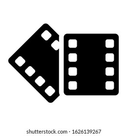 film icon or logo isolated sign symbol vector illustration - high quality black style vector icons
