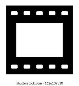 film icon or logo isolated sign symbol vector illustration - high quality black style vector icons
