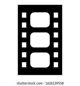 film icon or logo isolated sign symbol vector illustration - high quality black style vector icons
